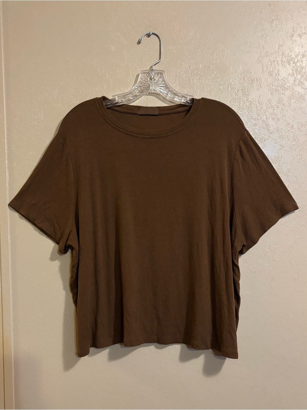 nuuds womenโs Ribbed Lounge Tee sz XL